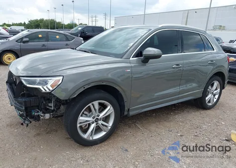 2023 Audi Q3 Premium 45 Tfsi S Line Quattro Tiptronic from USA, damaged, VIN WA1DECF34P1104737